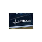 TSC Opel Astra Napız Kalp Kelebek Cam Sticker Çok Renkli, Siyah1b71