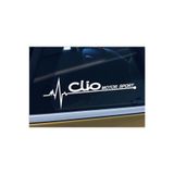 TSC Oto Clio Nabız Kalp Atışı Sticker 2 Adet Sağ Sol Kelebek Cam Renkli, TSC-Y-22