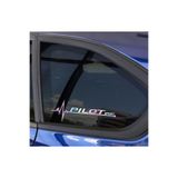 TSC Pilot Yan Cam Sticker Oto Kapı 20 Cm X 7 Cm Holo-Chroma Çok Renkli, Holo-Chroma Z49