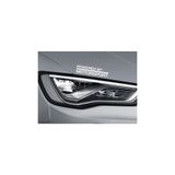 TSC Powered Audi Yan Kapı Araba Sticker Yapıştırma Çok Renkli, Siyah1b319
