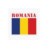 TSC Romanya Bayrak Çıkartması Araba Laptop Duvar Sticker 19cm Çok Renkli, 31agusx186