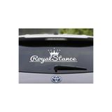 TSC Royal Stance Taçlı Büyük Boy Cam Yazısı Sticker Arka Cam Renkli, Kapikolu-z215
