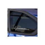 TSC Sandero Yan Cam Sticker Oto Kapı Çıkartma Tuning 20 cm x 7 cm Renkli Yazı 95, Yazı-1-95