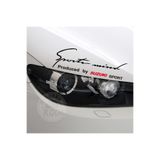 TSC Suzuki Mind Sport Araba Tampon Araç Sticker Yapıştırma Çok Renkli, Z205