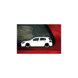 TSC Volkswagen Golf Mk6 Basık Kasa Sticker Kelebek Cam Yapıştırması Siyah Çok Renkli, Siyah1b16