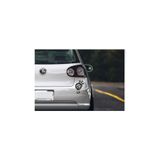 TSC Volkswagen Kral Taçı Araba Sticker Yapıştırma 2 Adet 20cm Siyah, Siyah1b429