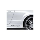TSC Volkswagen Yapıştırma Marşpiyel Yazısı Sticker 2 Adet Çok Renkli, Z445