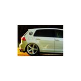 TSC Vw Volkswagen Araba Stickerı Yapıştırma Sticker Siyah 2 Adet, Siyah1b423