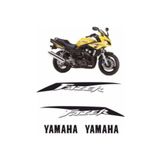TSC Yamaha Fazer Motorsiklet Sticker Yapıştırma Çok Renkli, Siyah1b208