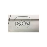 TSC Yumruk Anahtar Mekanik Sticker Araba Etiket 15x7cm Renkli, Kapikolu-z234