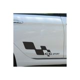 TSC Z1517 Volkswagen Cc Yan Sport 2'li Araba Sticker