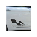 TSC Z1626 Opel Rekord Yan Kapı Sport Sağ Sol 2'li Araba Sticker