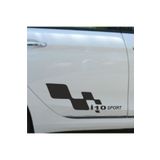 TSC Z1719 Hyundai İ10 Yan Kapı Sport Sağ Sol 2 Adet Oto Sticker
