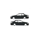 TSC Z1930 Bmw E 92 E92 Araç Etiket Yapıştırma Sticker