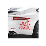 TSC Z1967 Çiçek Gül Lale Araba Sticker