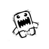 TSC Z2013 Domo Kun Japon Drift Komik Vinil Çıkartmaları Araba Sticker