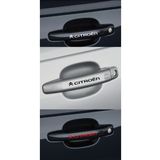 TSC Z2158 Citroen Kapı Kolu 8'li Araba Sticker