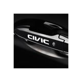 TSC Z234 Civic Kapı Kolu 8'li Araba Sticker