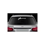 TSC Z398 Fiat Punto Araba Arka Cam Yapıştırma Sticker