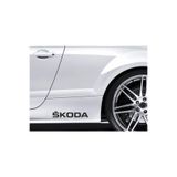 TSC Z414 Skoda Marşpiyel Yazısı 2'li Araba Sticker