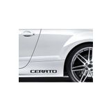 TSC Z438 Cerato Marşpiyel Yazısı 2 Adet Yapıştırma Sticker