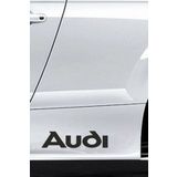 TSC Z442 Audi 2 Marşpiyel Yazısı Adet Yapıştırma Sticker