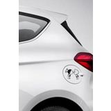 TSC Z497 Öpüşen Çocuklar Depo Araba Sticker