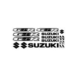 TSC Z610 Suzuki Gsr 750 Set Araba Sticker