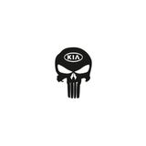 TSC Z687 Kia Kuru Kafa Punisher Araba Sticker