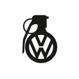 TSC Z769 Volkswagen Komik El Bombası Araba Sticker