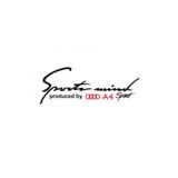 TSC Z881 Audi A4 Mind Sport Far Üstü Kaput Yapıştırma Oto Sticker
