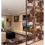 Tsd Dekorasyon Ahşap Oda Bölücü/seperatör/ Duvar Panelleri 40X40 - 40 x 40 - Ceviz