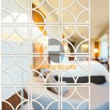Tsd Dekorasyon Ahşap Oda Bölücü/seperatör/ Duvar Panelleri 40X40 cm - 40 x 40 - Beyaz