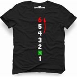 Tshirthane 1N23456 Motobiker Siyah Erkek T-shirt