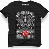 Tshirthane American Moto No Fashion Style Siyah Erkek T-shirt