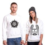 Tshirthane Angel Hunter Sevgili Kombinleri Sweatshirt