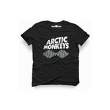 Tshirthane Arctic Monkeys Rock Metal Müzik Baskılı Dar Kesim Slim Fit Erkek T-Shirt