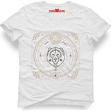 Tshirthane Aslan Burcu Leo Beyaz Erkek Tshirt