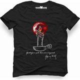 Tshirthane Atatürk Yaktığın Işık Siyah Erkek T-Shirt - XL