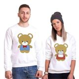 Tshirthane Ayıcık Sevgili Kombinleri Sweatshirt Kombini, Erkek, M-Tek Ürün Fiyatıdır, Kombin Yapmak İçin En Az 2 Adet Sepete Ekleyiniz