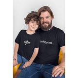 Tshirthane Babasının Oğlu Siyah Tshirt (Tek Ürün Fiyatıdır Kombin Yapmak için 2 Adet Sepete Ekleyiniz)-13-14 Yaş