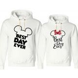 Tshirthane Best Day Ever Sevgili Kombinleri T-shirt Kombini