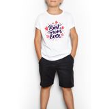 Tshirthane Best Mom Ever Anneler Günü Çocuk Tişört