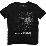 Tshirthane Black Mirror Siyah Erkek T-shirt