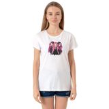 Tshirthane Blackpink Members Art Poster Beyaz Kadın Bisikletyaka Tshirt P18413S9834