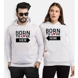Tshirthane Born 2'li Sevgili Sweatshirt