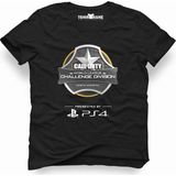 Tshirthane Call Of Duty Black Ops World league Siyah Erkek T-shirt