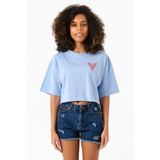 Tshirthane Call Of Duty Vanguard Logo Bebe Mavi Kadın Crop Tshirt, Bebe Mavi, S/M