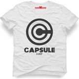 Tshirthane Capsule Corp Beyaz Erkek T-Shirt - XL