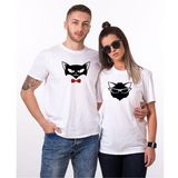 Tshirthane Cat Sevgili Kombinleri T-shirt Kombini